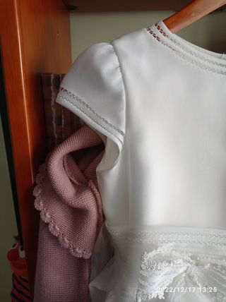 Vestido de comunión para niña grande