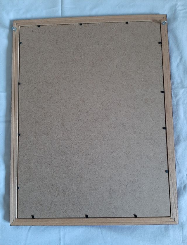 Xilografía de Burgos capital, sin marco