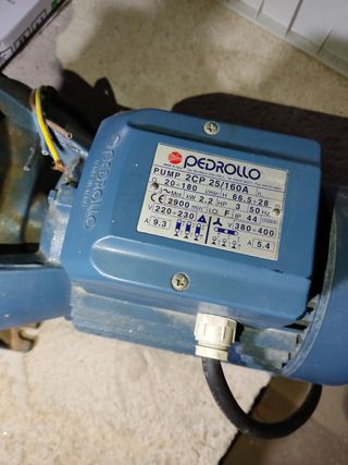 motor 3hp pedrolo