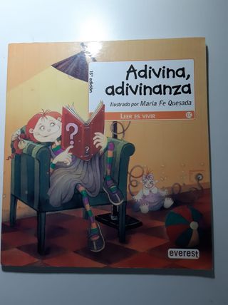Adivina, adivinanza. Ilustraciones María Fe Quesad