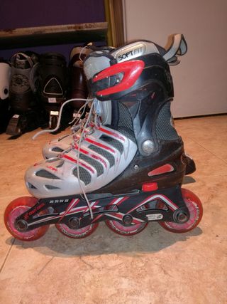patinar rojos y blancos talla 32 33 34 35 y 36