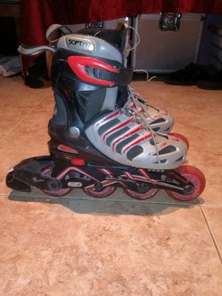 patinar rojos y blancos talla 32 33 34 35 y 36