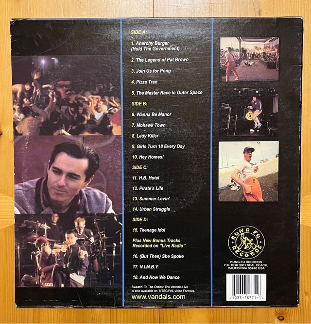 The Vandals – Sweatin To The Oldies Live