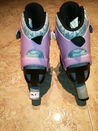 patines rosita poco uso talla 34 35 y 36