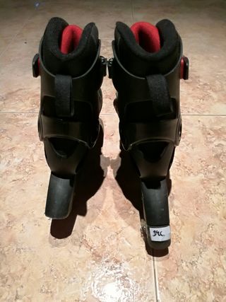 patines negros poco uso talla 34 35 y 36