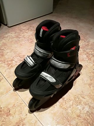 patines negros poco uso talla 34 35 y 36