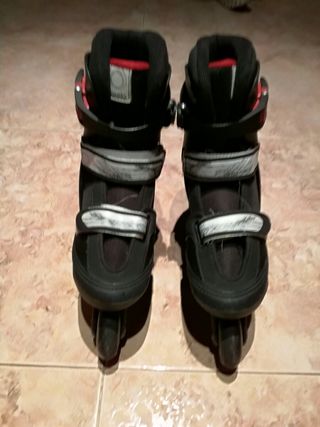 patines negros poco uso talla 34 35 y 36