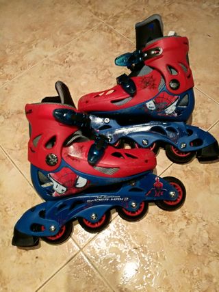 patines rojos poco uso talla 33 34 35 36 y 37