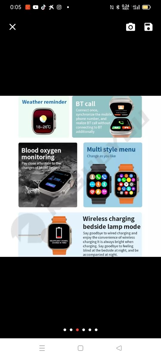 reloj inteligente alta gama