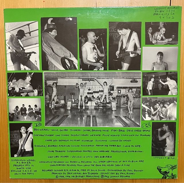 Screeching Weasel – Boogadaboogadaboogada!