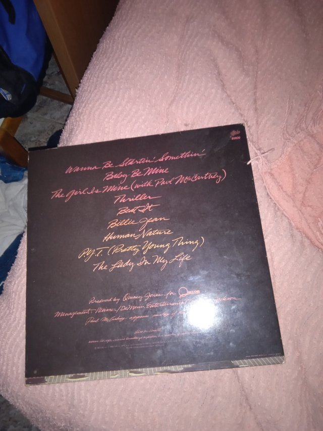 disco original de Michael gackson