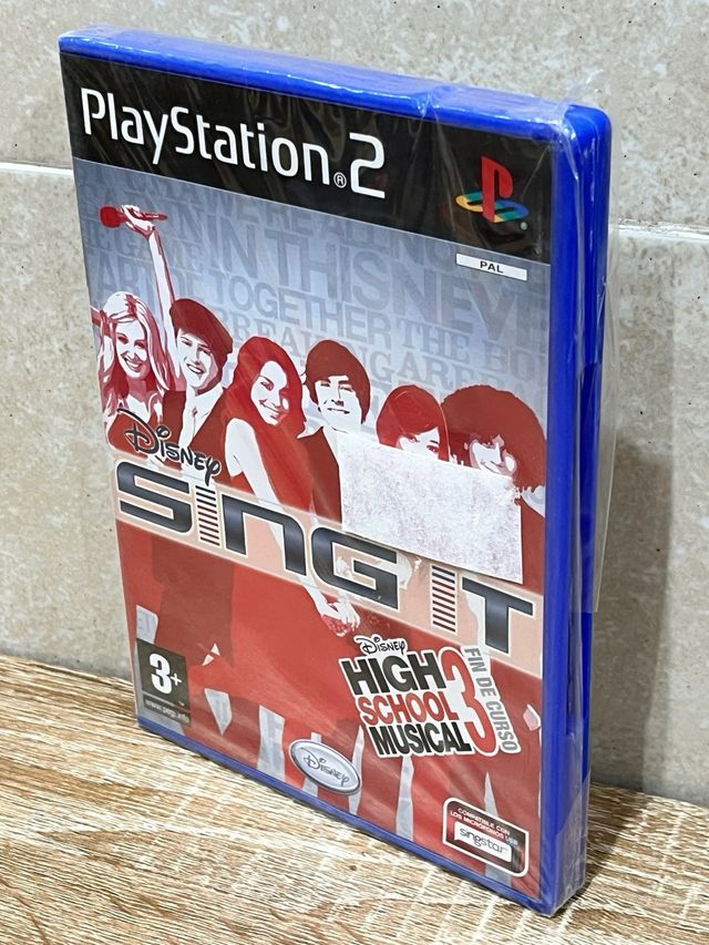 HIGH SCHOOL MUSICAL 3 SING IT PLAYSTATION 2 NUEVO