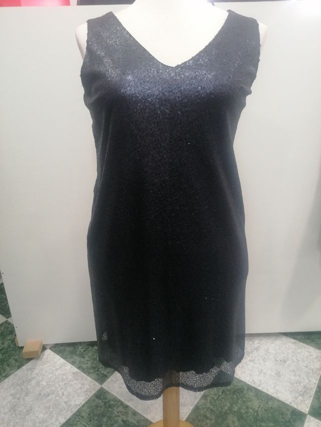 Vestido de lentejuelas talla 48-50 marca Spg Woman