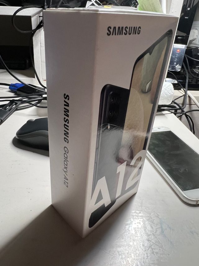 Caja Samsung Galaxy A12 (solo caja)