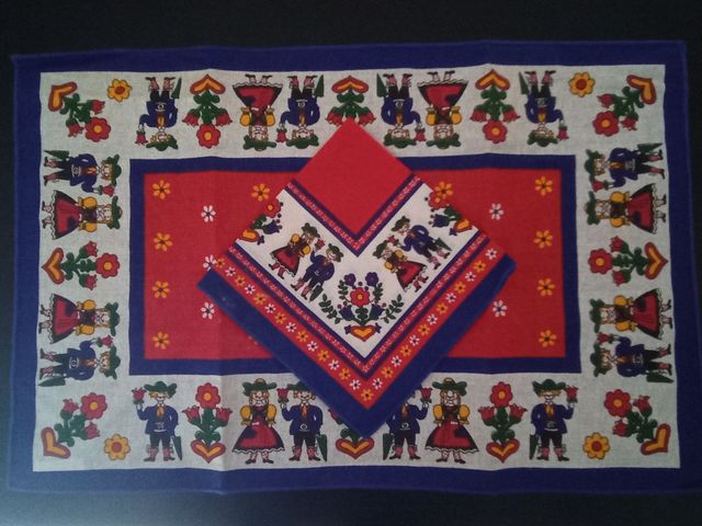 Individual con servilleta