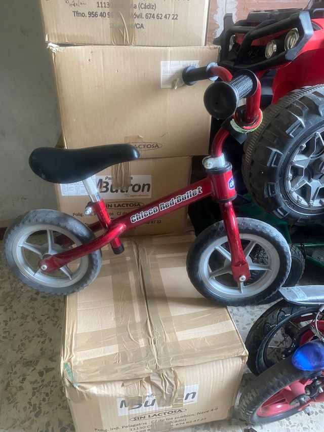 Bicicleta de niño sin pedales
