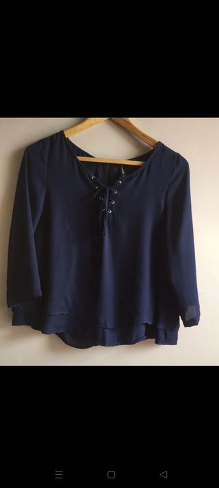 Blusa con volantes 