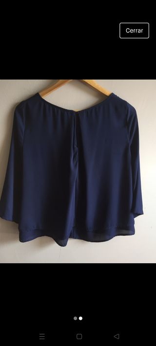 Blusa con volantes 