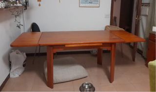 Mesa extensible madera maciza