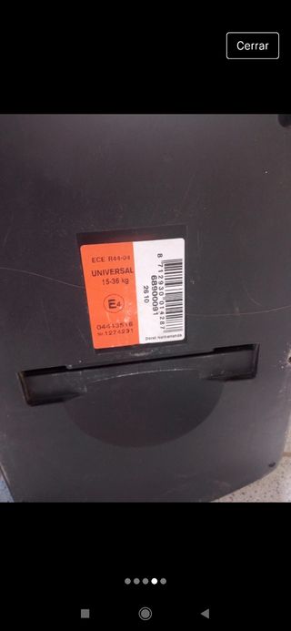 Alzador con respaldo e Isofix Maxi-Cosi