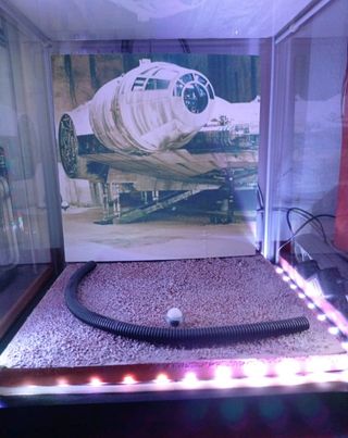 Diorama Star Wars Halcón Milenario 1/6 Ikea Detolf