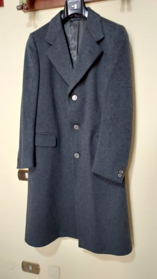 cappotto uomo invernale grigio.