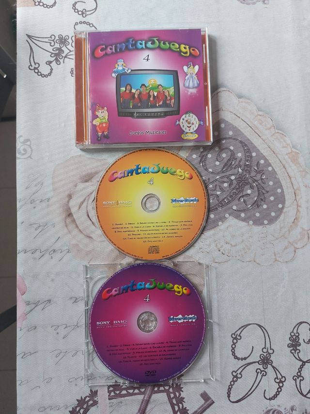 Cantajuego 4 el CD y DVD