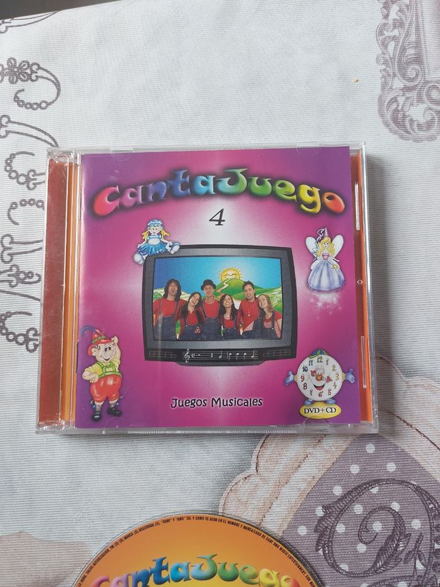 Cantajuego 4 el CD y DVD