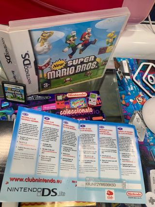 NINTENDO DS SÚPER MARIO BROS pal españa