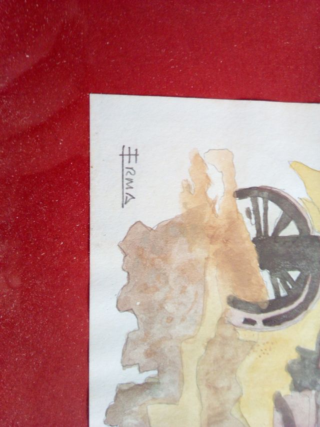 acuarela de autor ERMA