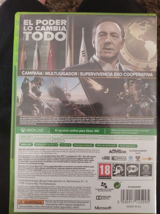 Call of duty Advanced warfare Xbox 360