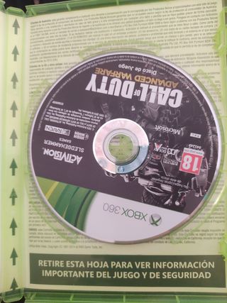 Call of duty Advanced warfare Xbox 360
