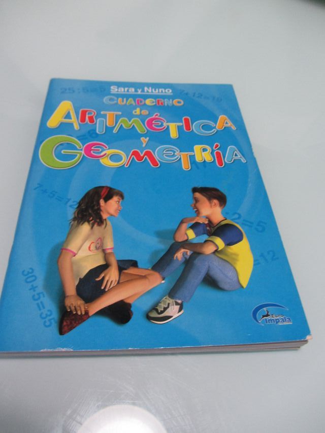 Cuaderno de Aritmetiica y geometría niños