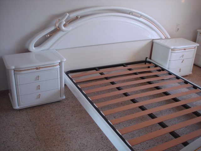 Dormitório Matrimonio Lacado Blanco