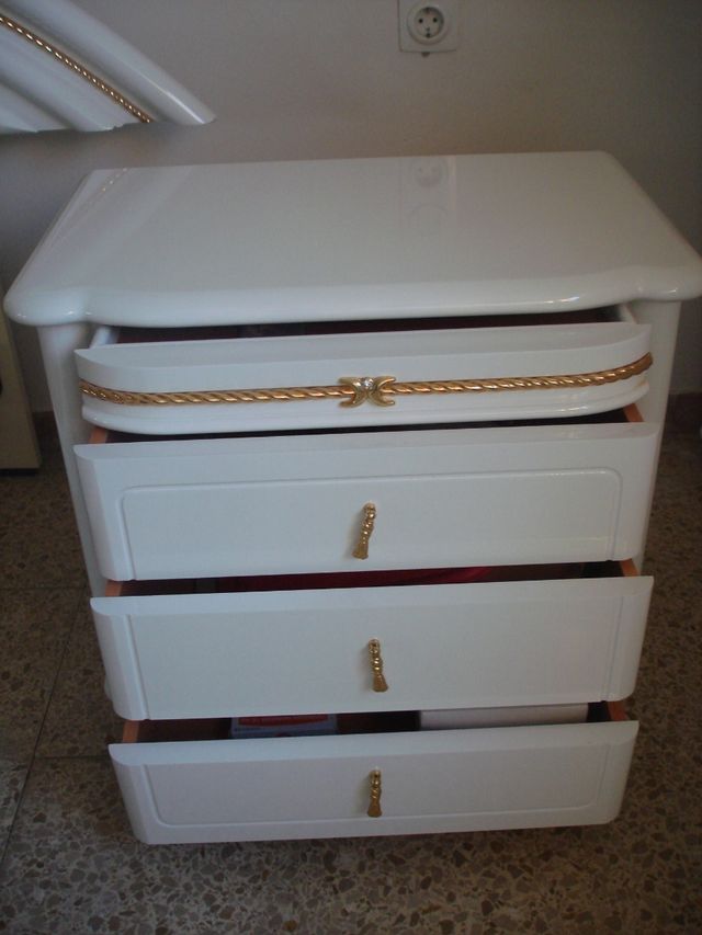 Dormitório Matrimonio Lacado Blanco