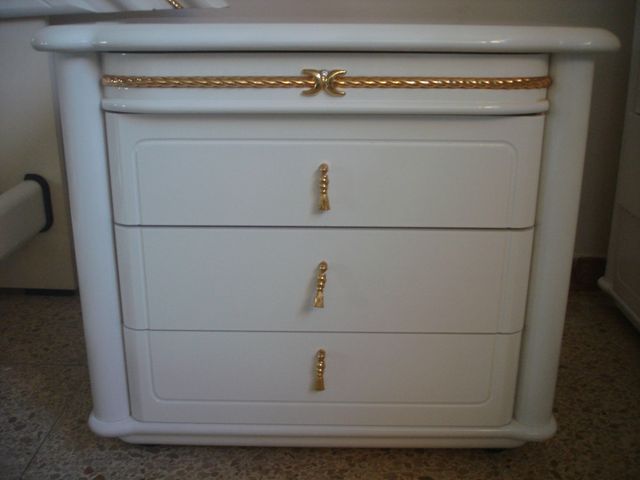 Dormitório Matrimonio Lacado Blanco