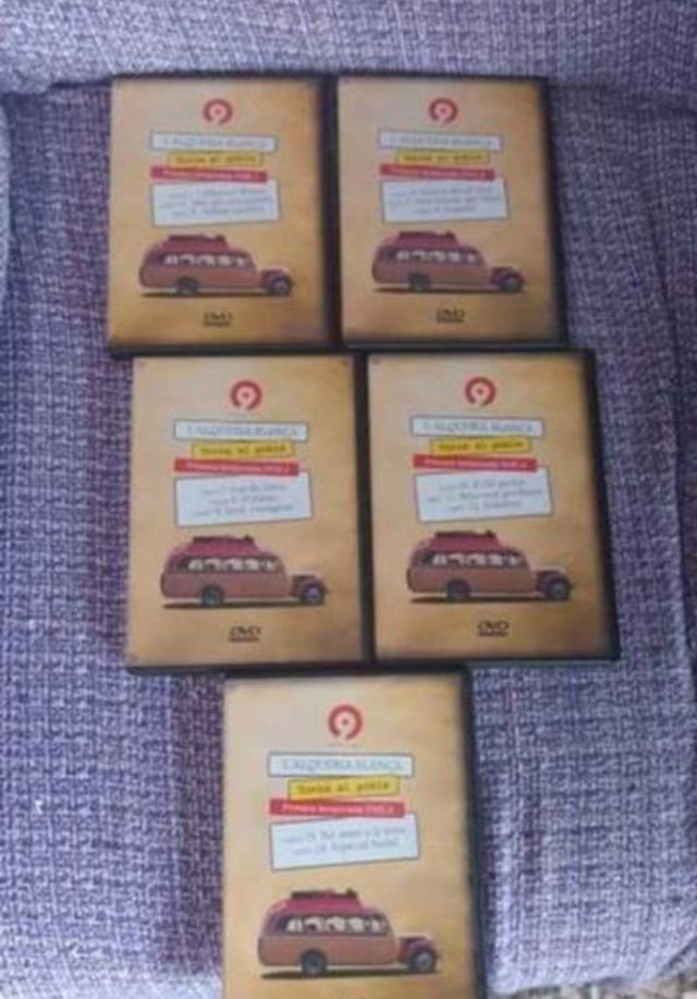 lalquería blanca 1º y 2° temporada 10€ unidad