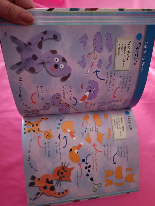 libro manualidades niños