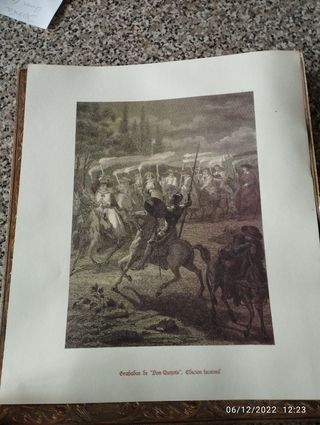 CUADROS DE DON QUIJOTE 
