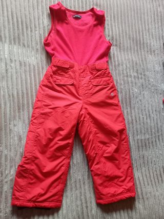 Traje de esquí