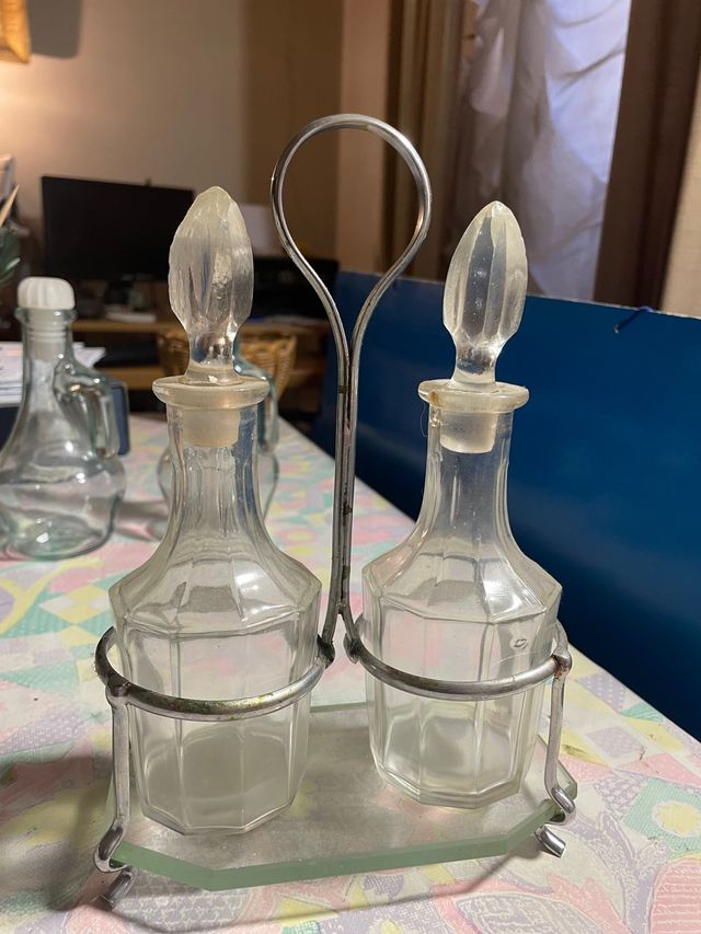 Oggetti da cucina in vetro vintage