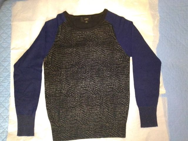 Jersey negro y azul marino de Hakei