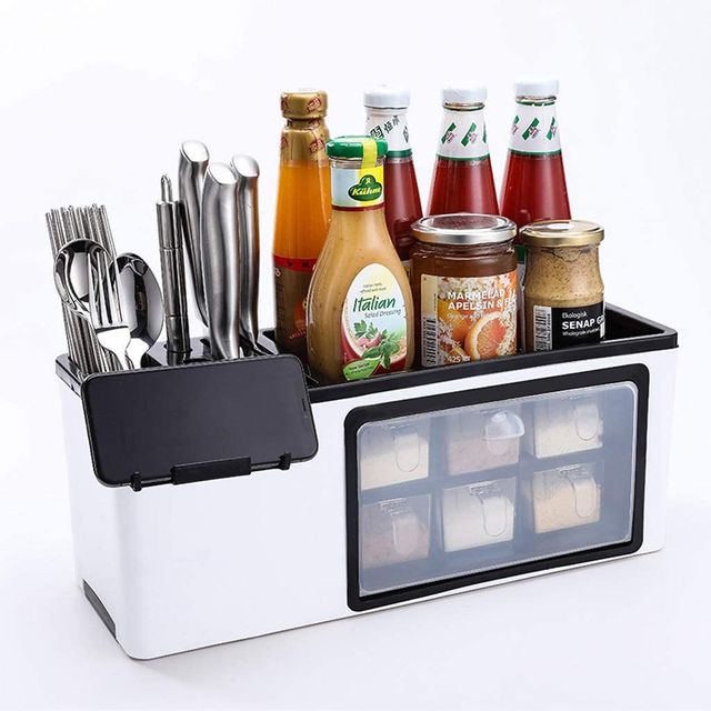 Box multifunzione organizer porta spezie