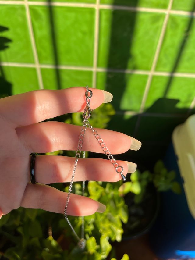 Conjunto plata 925 y circonitas champagne