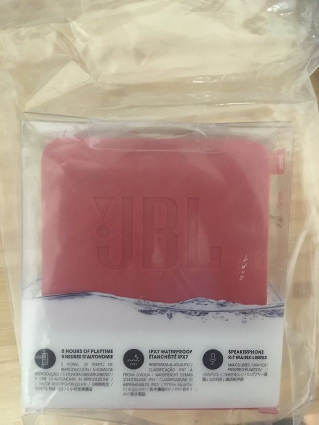 Mini altavoz Bluetooth JBL GO 2 Rojo. Nuevo