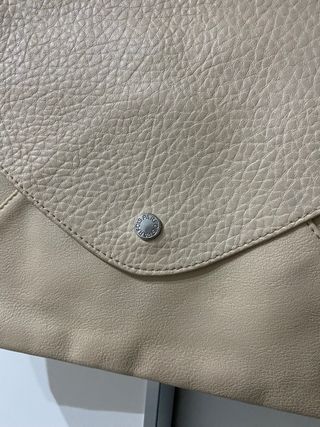 Bolso de hombro beige de parfois