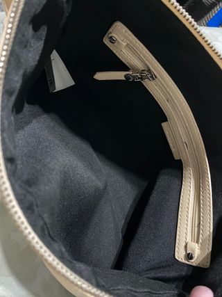 Bolso de hombro beige de parfois