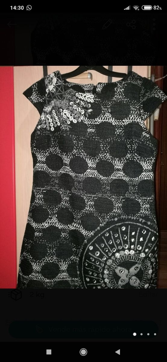 Vestido desigual