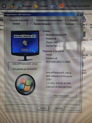 Ordenador. Torre y pantalla. Funciona perfectament