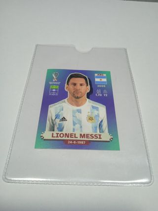 CROMO MESSI MUNDIAL QATAR 2022